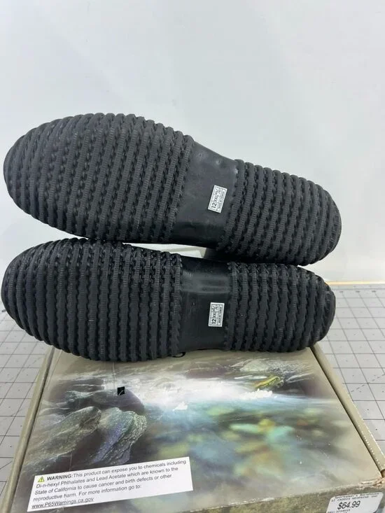 Caddis Men's 3.5mm Thick Neoprene Thick Ripple Sole Wading Boot Black Sz. 12 - Picture 8 of 8